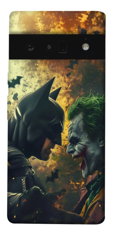Чехол на Google Pixel 6 Pro Batman and the Joker фото 1 из 1