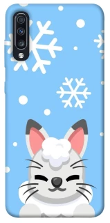 Чохол на Samsung Galaxy A70 (A705F) Adopt Me Snow Kitty Smile фото 1 з 1