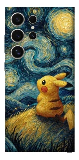 Чохол на Samsung Galaxy S25 Ultra Pikachu and Van Gogh фото 1 з 1
