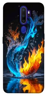 Чохол на Oppo A5 (2020) / Oppo A9 (2020) Water And Fire фото 1 з 1