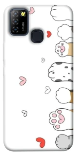 Чехол на Infinix Hot 10 Lite Paws фото 1 из 1