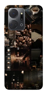 Чехол на Huawei Honor X7a Coffee collage ver.1 фото 1 из 1