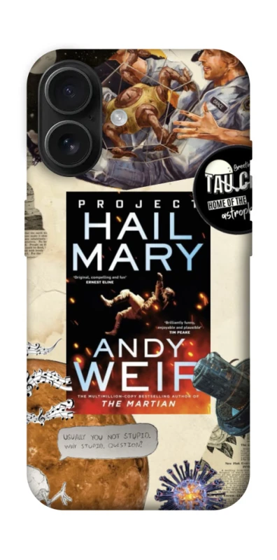 Чохол на Apple iPhone 16 Project Hail Mary ver.2 фото 1 з 1