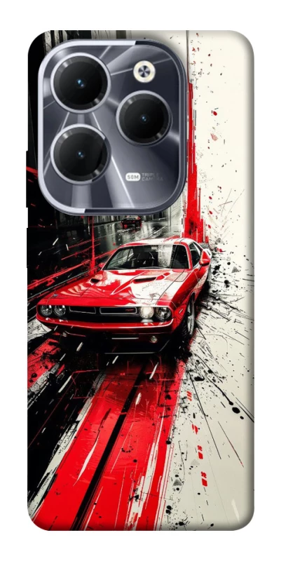 Чохол на Infinix Hot 40 Painted Mustang фото 1 з 1