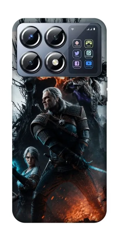 Чохол на Xiaomi POCO X8 Pro Witcher v2 фото 1 з 1