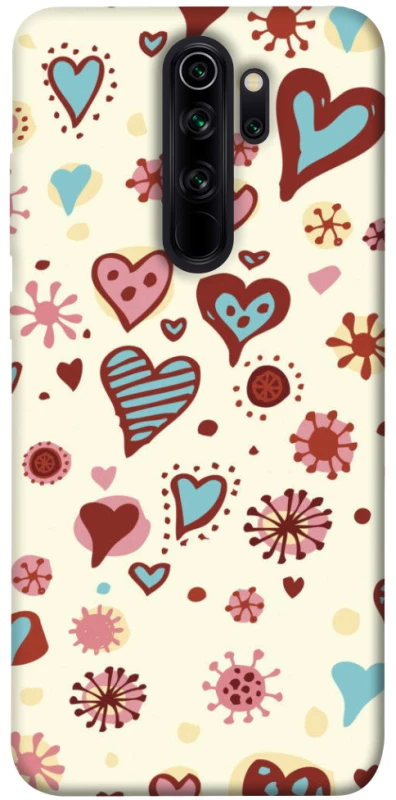 Чохол на Xiaomi Redmi Note 8 Pro Pretty hearts фото 1 з 1