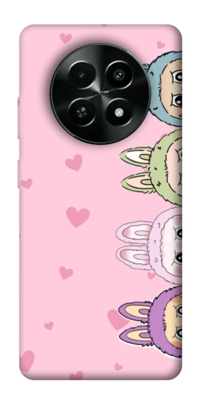 Чохол на Realme Narzo 70x All Labubu 4 фото 1 з 1