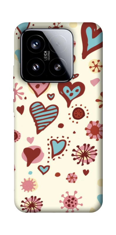 Чохол на Xiaomi 15 Pretty hearts фото 1 з 1