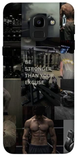 Чохол на Samsung J600F Galaxy J6 (2018) Be stronger фото 1 з 1