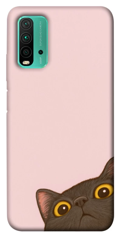 Чохол на Xiaomi Redmi Note 9 4G / Redmi 9 Power Peeping cat фото 1 з 1