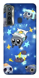 Чохол на TECNO Camon 17 Pebble kitten stars фото 1 з 1