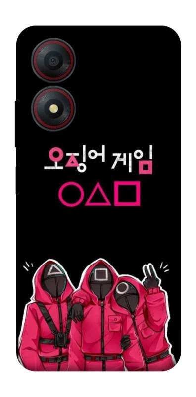 Чехол на ZTE Blade A34 4G squid game v5 фото 1 из 1