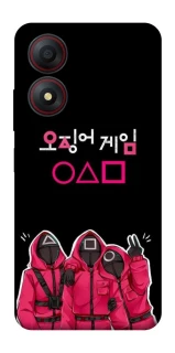 Чохол на ZTE Blade A34 4G squid game v5 фото 1 з 1