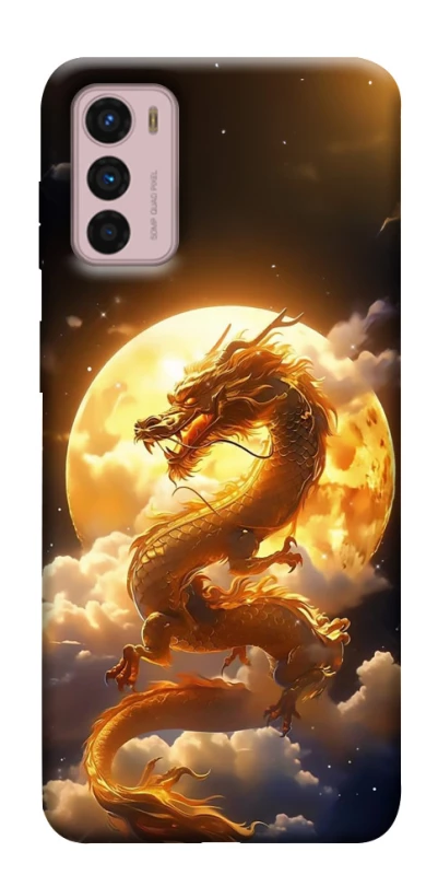 Чехол на Motorola Moto G42 Golden Dragon фото 1 из 1
