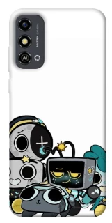 Чехол на ZTE Blade A53 Dandy World Heroes фото 1 из 1