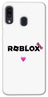 Чехол на Samsung Galaxy A20 / A30 Roblox heart фото 1 из 1