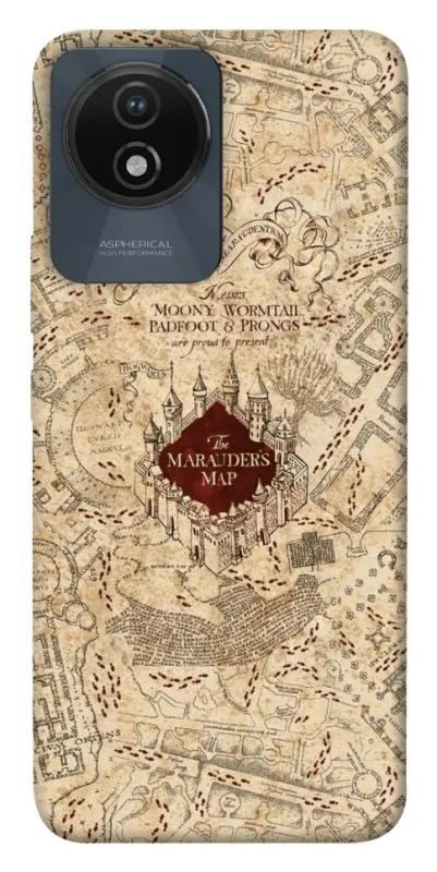 Чохол на Vivo Y02 Marauders map фото 1 з 1