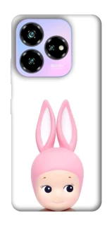 Чехол на ZTE Nubia V60 Minimal Bunny Peek фото 1 из 1
