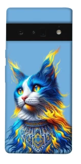 Чохол на Google Pixel 6 Pro Кіт патріот фото 1 з 1