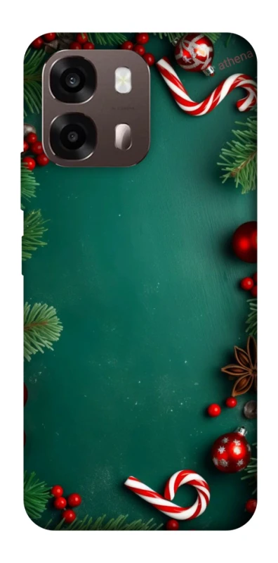 Чехол на Oppo A6 Новогодний v35 фото 1 из 2