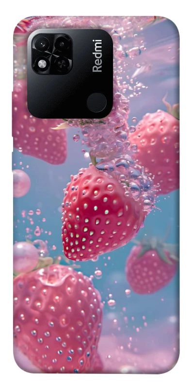 Чохол на Xiaomi Redmi 10A Полуниця в воді фото 1 з 1