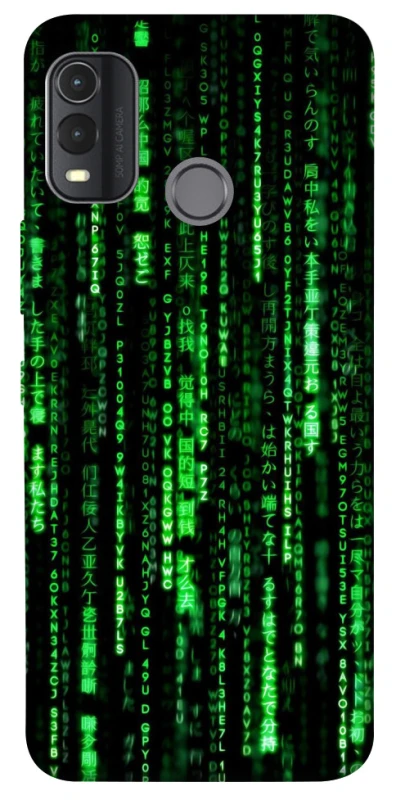 Чехол на Nokia G11 Plus Matrix Code фото 1 из 1