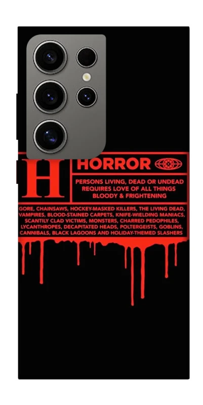 Чохол на Samsung Galaxy S24 Ultra Horror Halloween фото 1 з 1