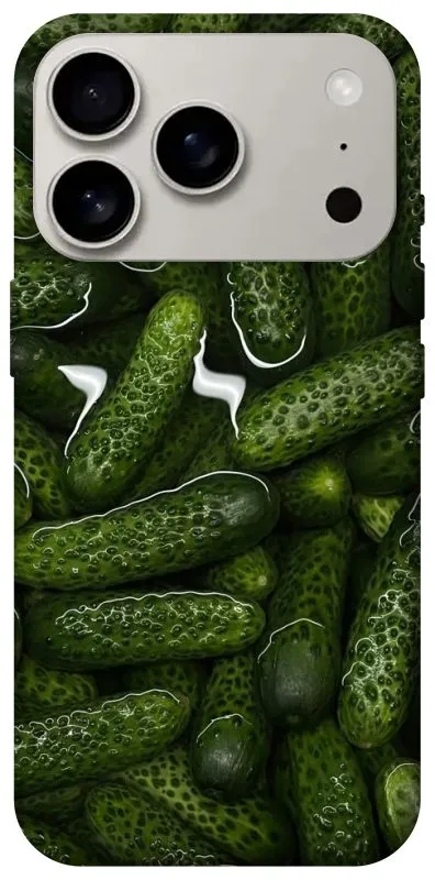 Чехол на Apple iPhone 18 Pro Cucumber фото 1 из 2