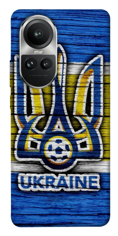 Чохол на Oppo Reno 10 UA-Football ver.1 фото 1 з 1