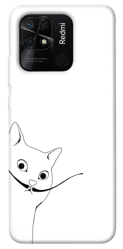 Чехол на Xiaomi Redmi 10C Кот Дали фото 1 из 1