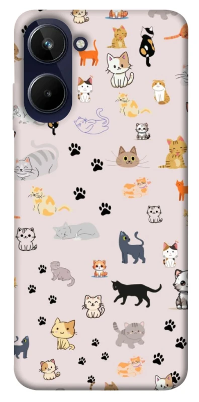 Чехол на Realme 10 4G Cat style ver.1 фото 1 из 1