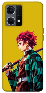 Чохол на Oppo Reno 7 4G Tanjiro Kamado v2 фото 1 з 1