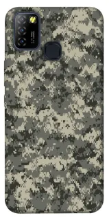 Чохол на Infinix Hot 10 Lite Camouflage v25 фото 1 з 1