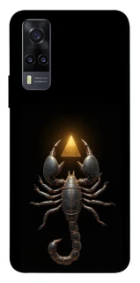 Чехол на Vivo Y31 Scorpio with Golden Triangle фото 1 из 1