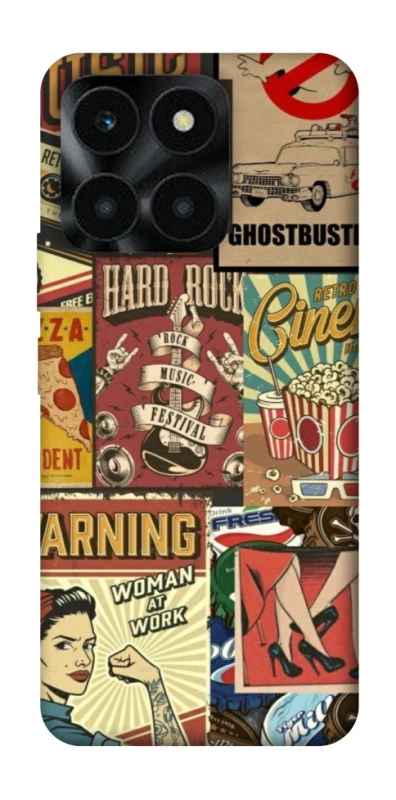 Чохол на Huawei Honor X6a Retro collage ver.2 фото 1 з 1