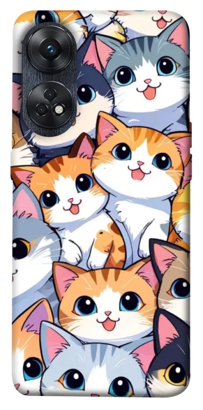 Чохол на Oppo Reno 8T 4G Cute Cat v2 фото 1 з 1