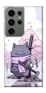Чохол на Samsung Galaxy S24 Ultra Samurai cat фото 1 з 1