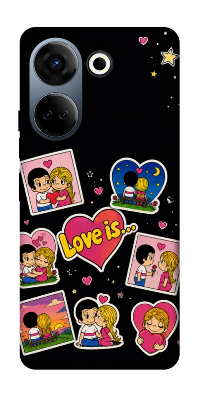 Чохол на TECNO Camon 20 Pro (CK7n) Love is фото 1 з 1