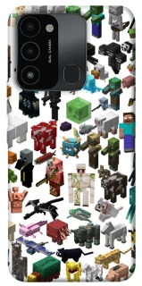 Чохол на TECNO Spark 8C Minecraft v4 фото 1 з 1