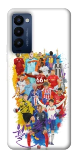 Чехол на TECNO Camon 18 Pro Football Abstract v2 фото 1 из 1