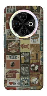 Чехол на TECNO Spark 30C Retro collage ver.1 фото 1 из 1