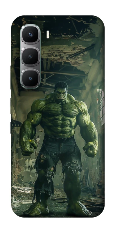 Чохол на Infinix Hot 60 Pro Angry Hulk фото 1 з 1