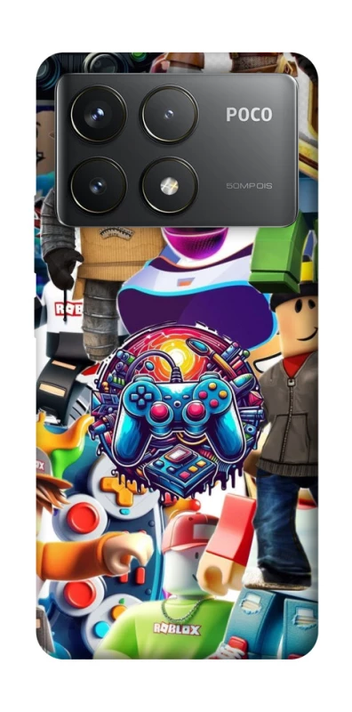 Чохол на Xiaomi Poco F6 Pro Roblox controller chaos фото 1 з 1