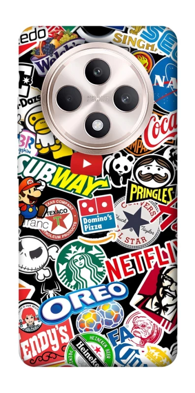 Чохол на Oppo Reno 12 F 4G/5G brands фото 1 з 1