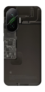 Чехол на Xiaomi Poco F7 iPhone 17 фото 1 из 1