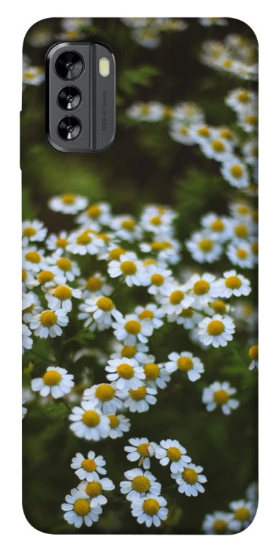 Чохол на Nokia G60 Ромашки v13 фото 1 з 1