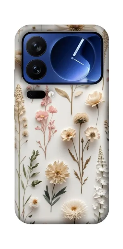 Чехол на Xiaomi 17 Pro Floral design ver.1 фото 1 из 1
