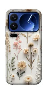 Чохол на Xiaomi Poco F7 Ultra Floral design ver.1 фото 1 з 1