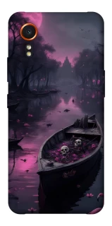 Чехол на Samsung Galaxy Xcover7 Boat and flamingo фото 1 из 1