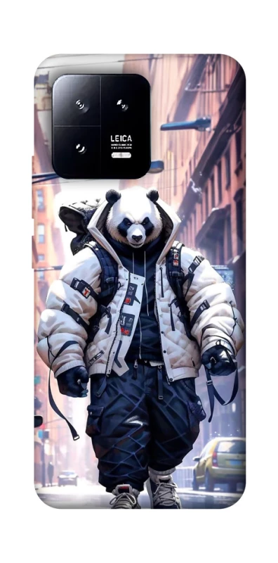 Чехол на Xiaomi 13 Панда курьер фото 1 из 1
